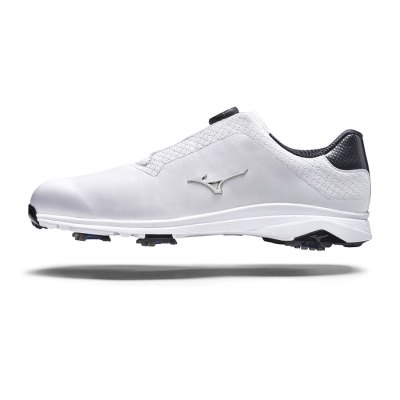 Zapatillas De Golf Mizuno Nexlite Pro Boa Hombre Blancos / Plateados - Chile M137TJAKRI